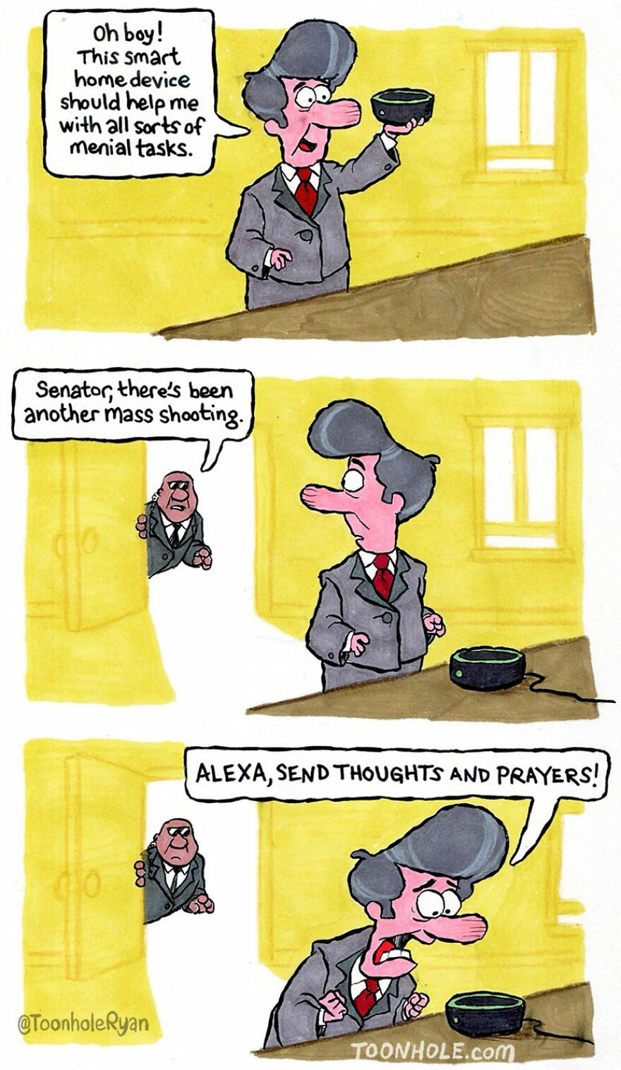 Ryan Kramer's Comics Poke Fun At Our Society (New Pics)