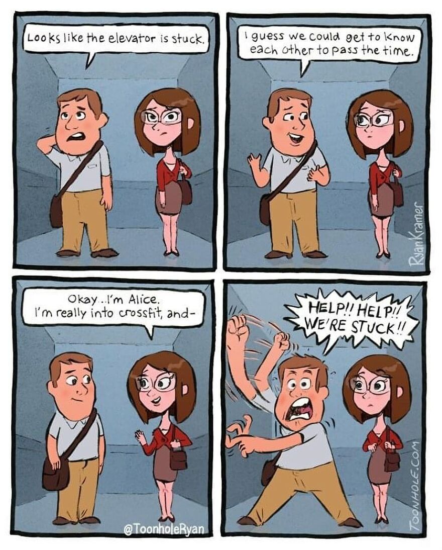 Ryan Kramer's Comics Poke Fun At Our Society (New Pics)