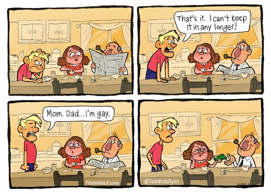 Ryan Kramer's Comics Poke Fun At Our Society (New Pics)