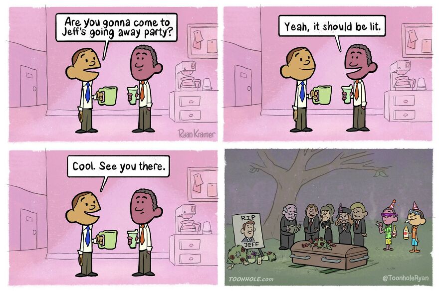 Ryan Kramer's Comics Poke Fun At Our Society (New Pics)