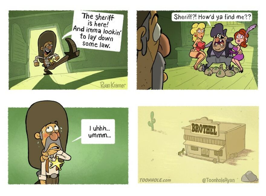 Ryan Kramer's Comics Poke Fun At Our Society (New Pics)