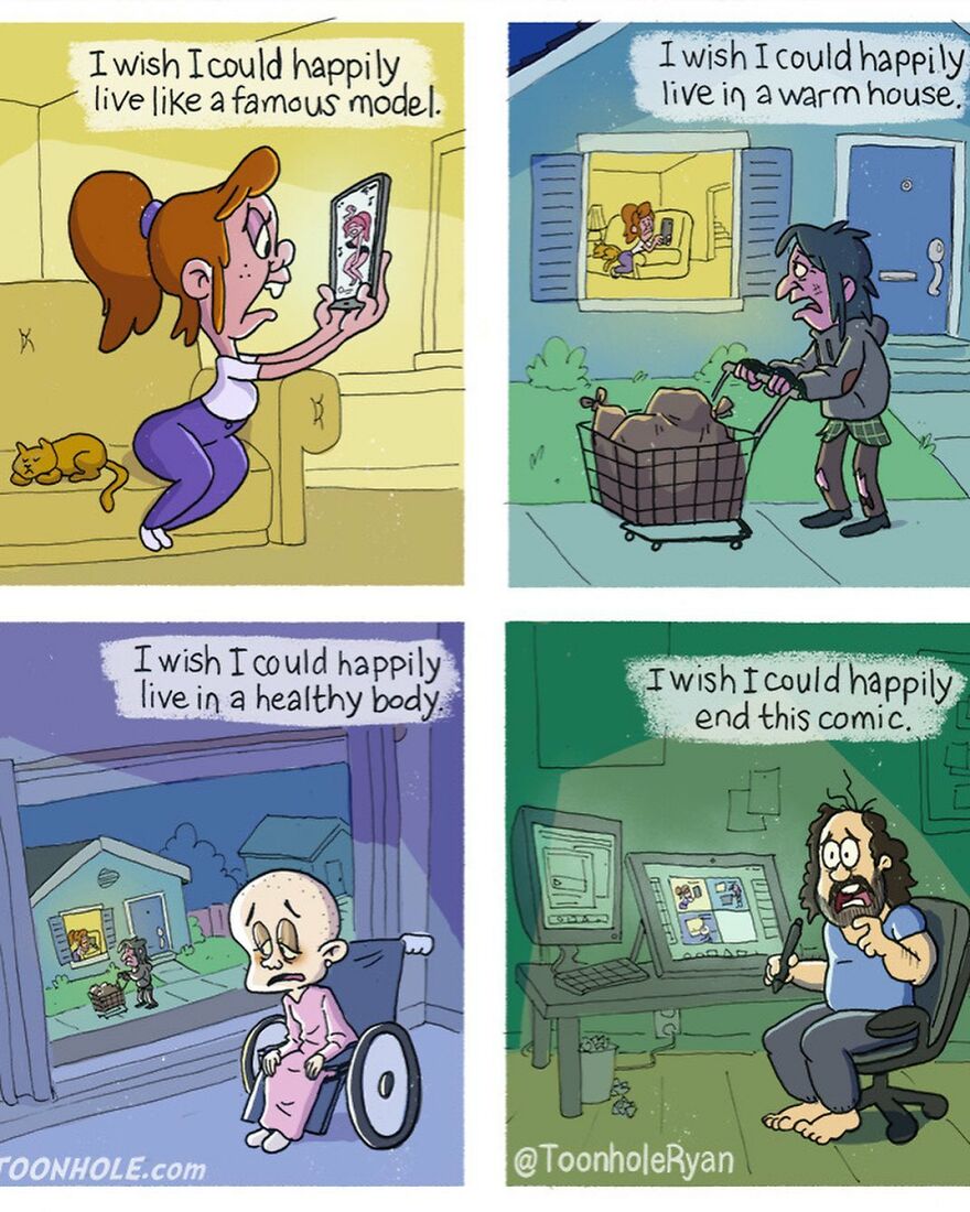 Ryan Kramer's Comics Poke Fun At Our Society (New Pics)