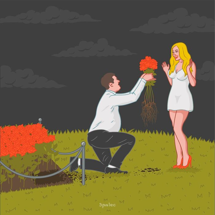 Satirical Comics That Challenge Social Norms With Dark Humor From 3palec (20 New Pics)