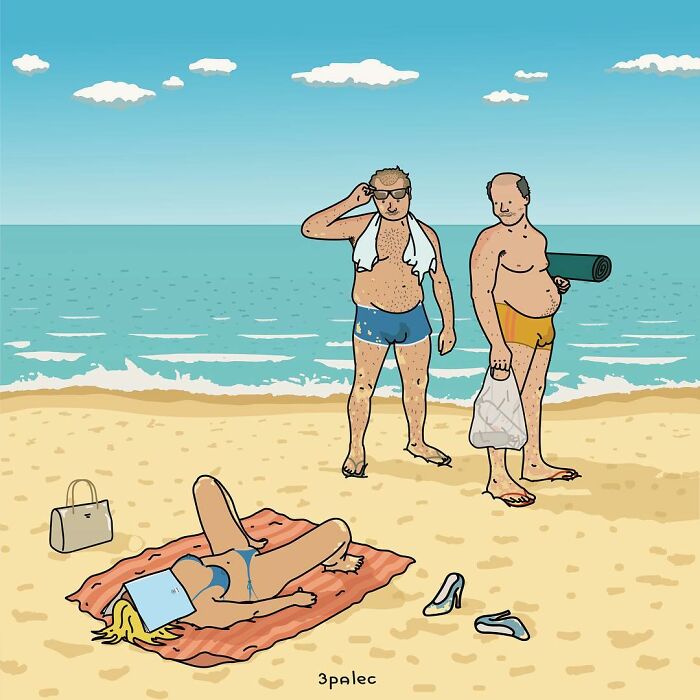 Satirical Comics That Challenge Social Norms With Dark Humor From 3palec (20 New Pics)