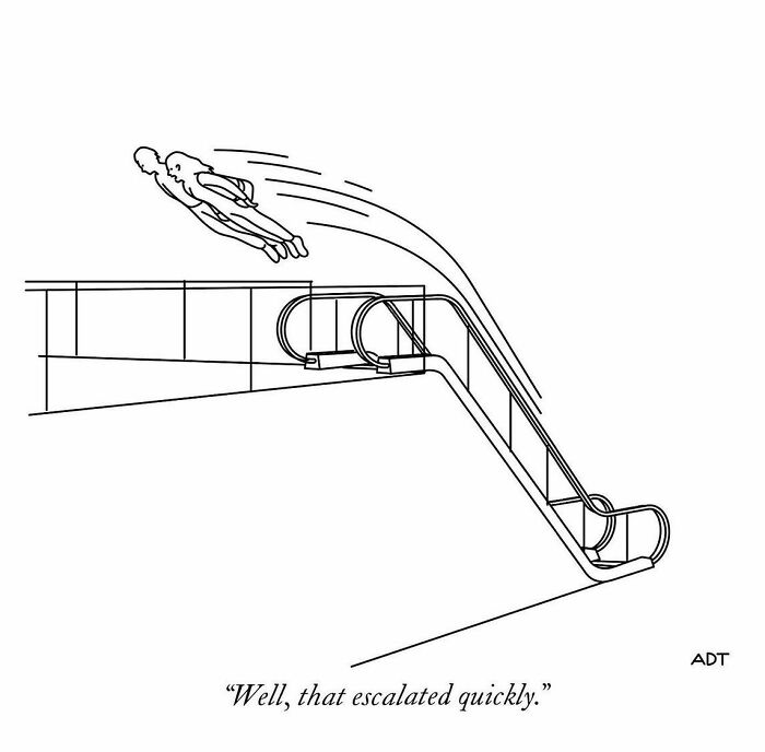 Single-Panel Comic By Adam Douglas Thompson