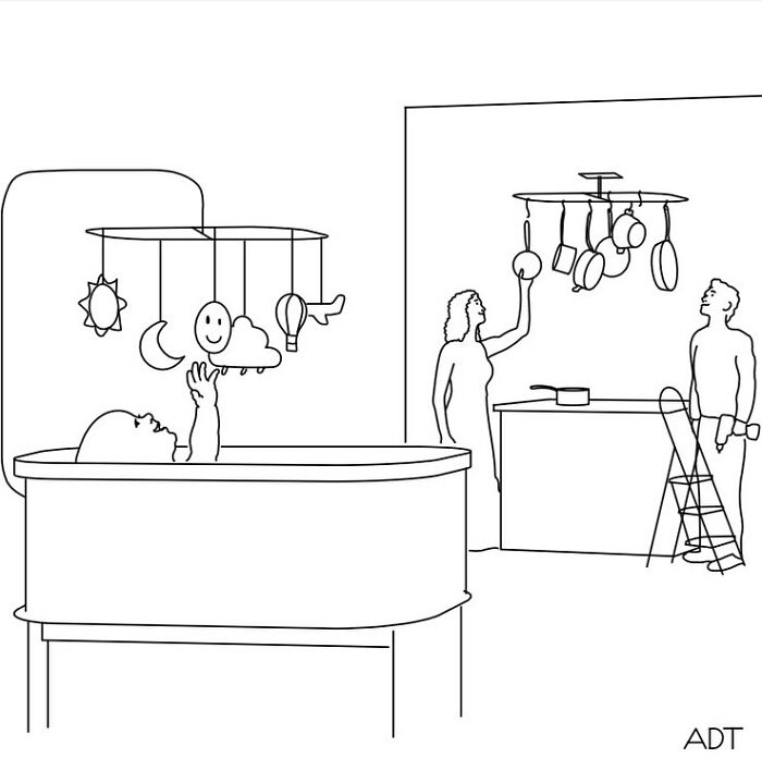 Single-Panel Comic By Adam Douglas Thompson