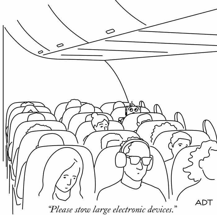 Single-Panel Comic By Adam Douglas Thompson