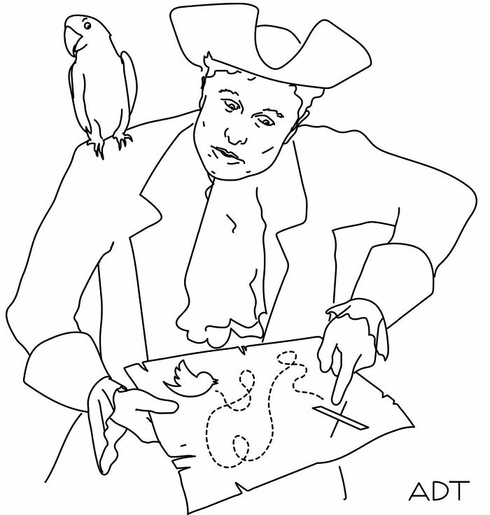 Single-Panel Comic By Adam Douglas Thompson