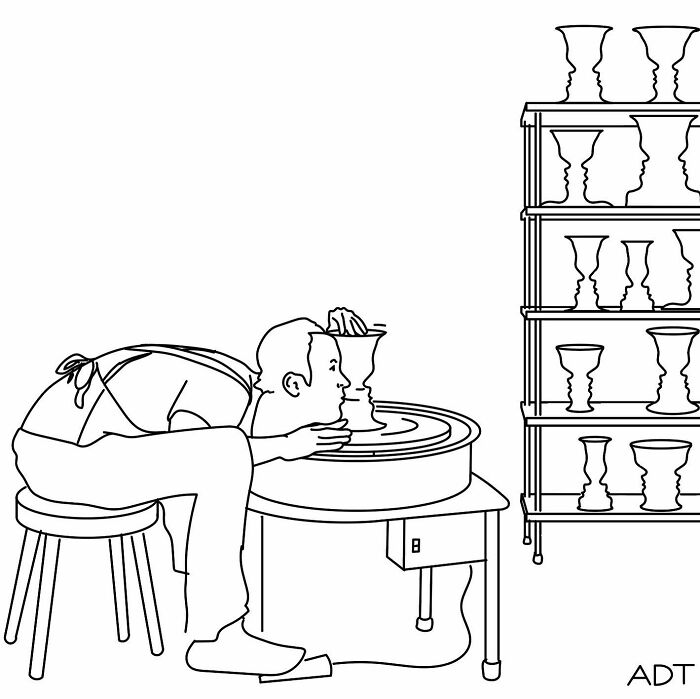 Single-Panel Comic By Adam Douglas Thompson