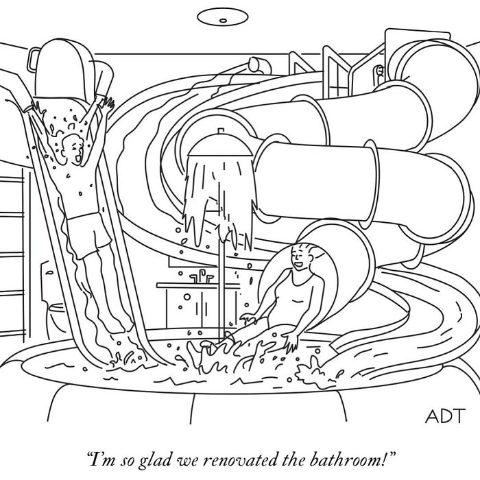 Single-Panel Comic By Adam Douglas Thompson