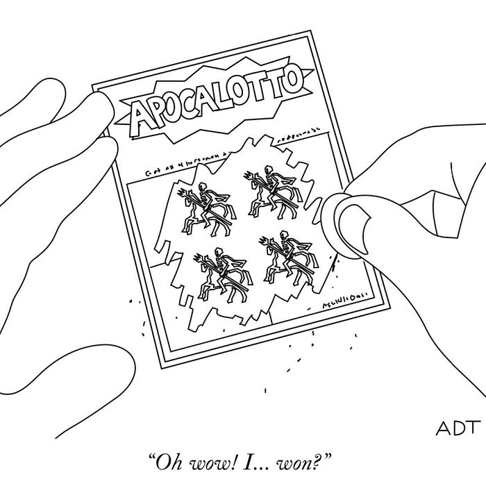 Single-Panel Comic By Adam Douglas Thompson