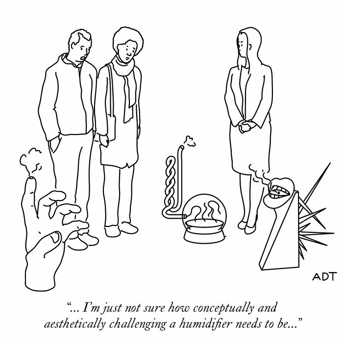 Single-Panel Comic By Adam Douglas Thompson