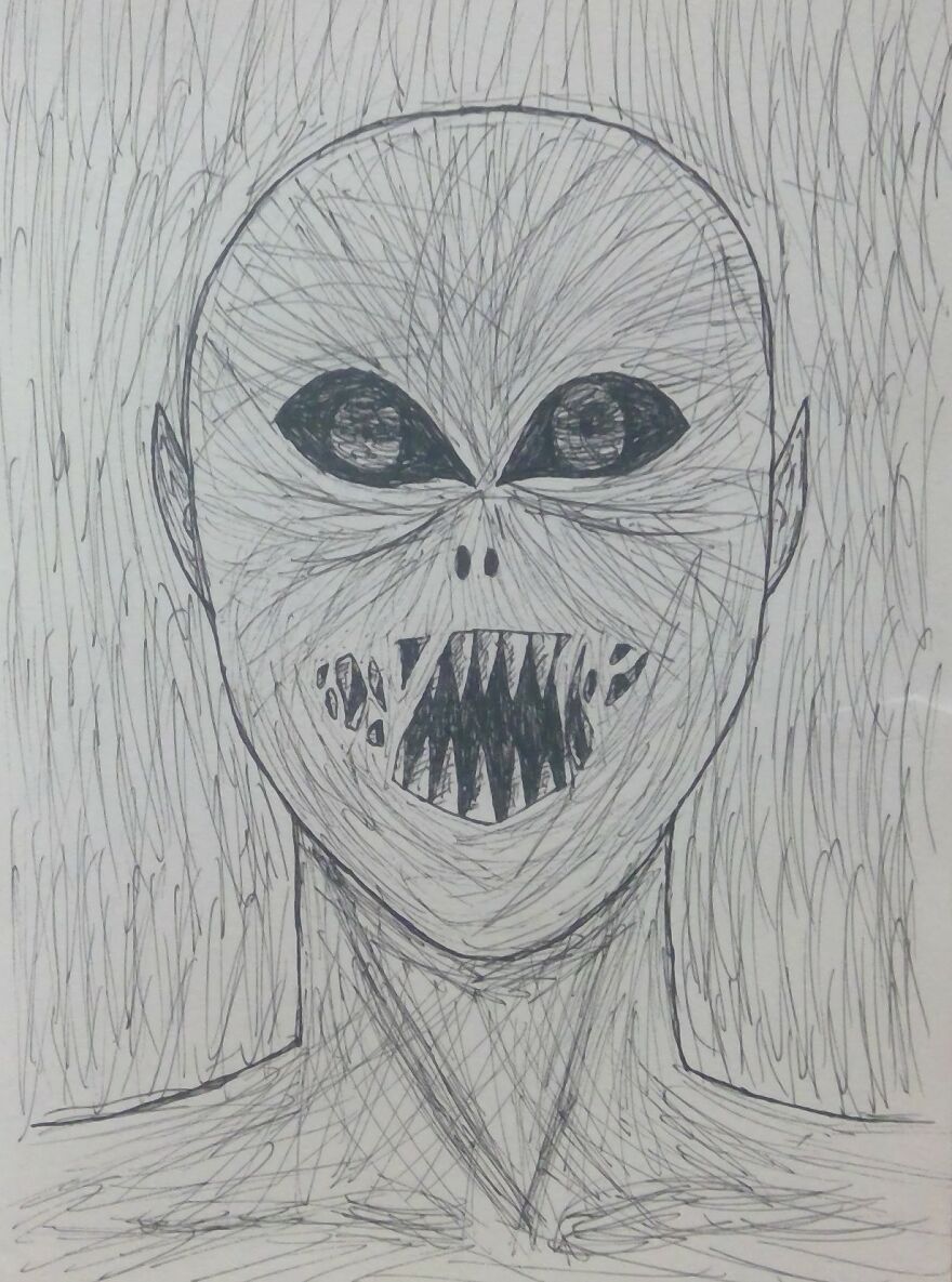 Sketches I've Done To Describe My Depression (6 Pics)