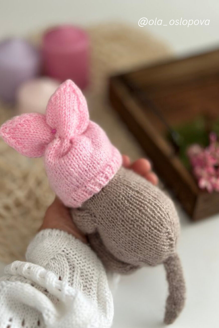 ❤️my Funny Sleeping Kitten Knitting Pattern ❤️