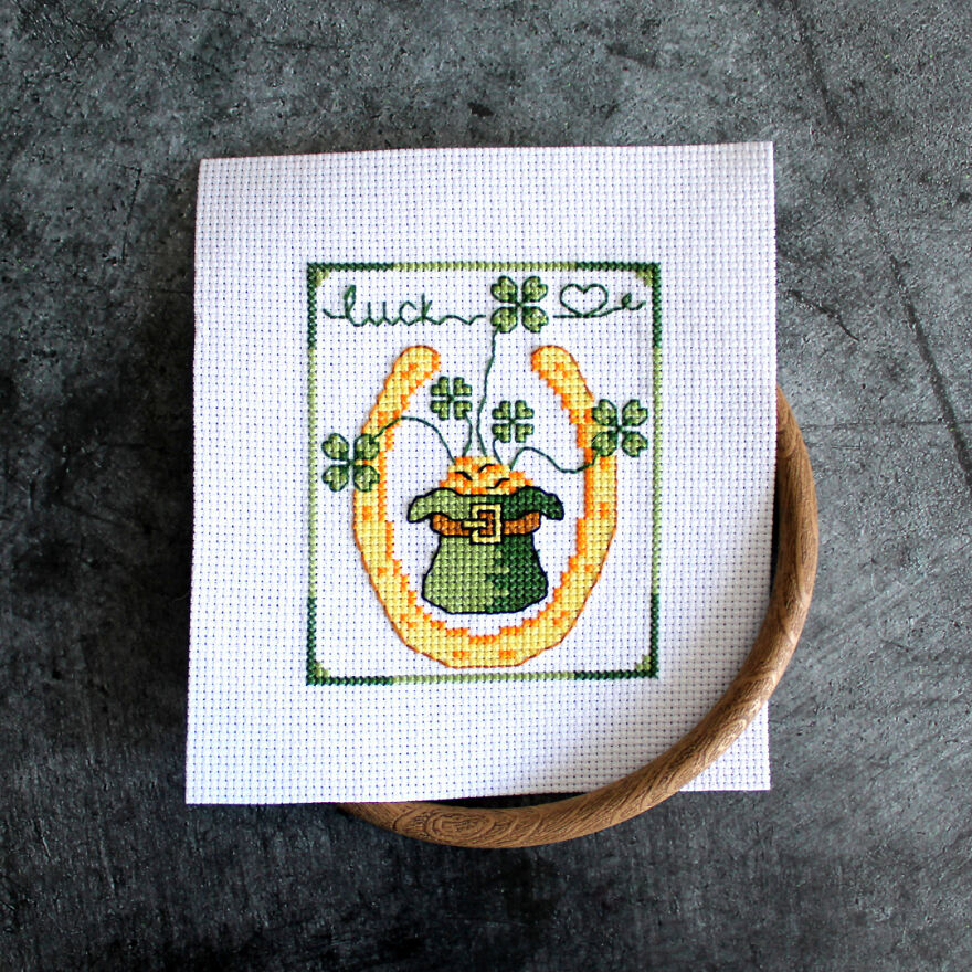 I Create Small And Simple Cross-Stitch Patterns (23 Pics)