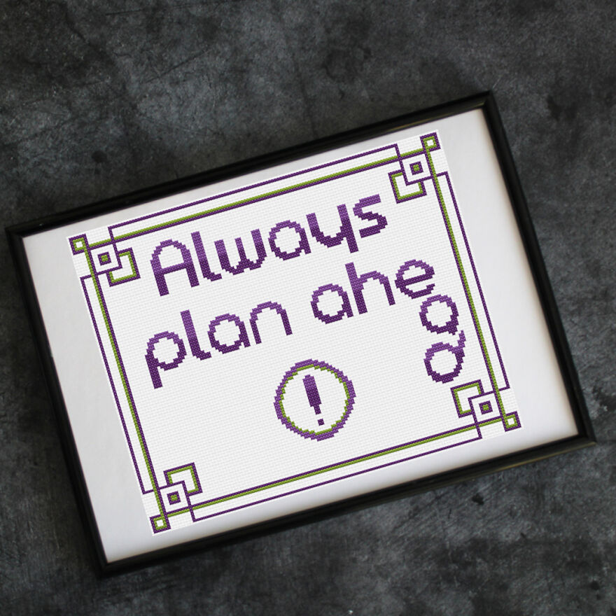 I Create Small And Simple Cross-Stitch Patterns (23 Pics)