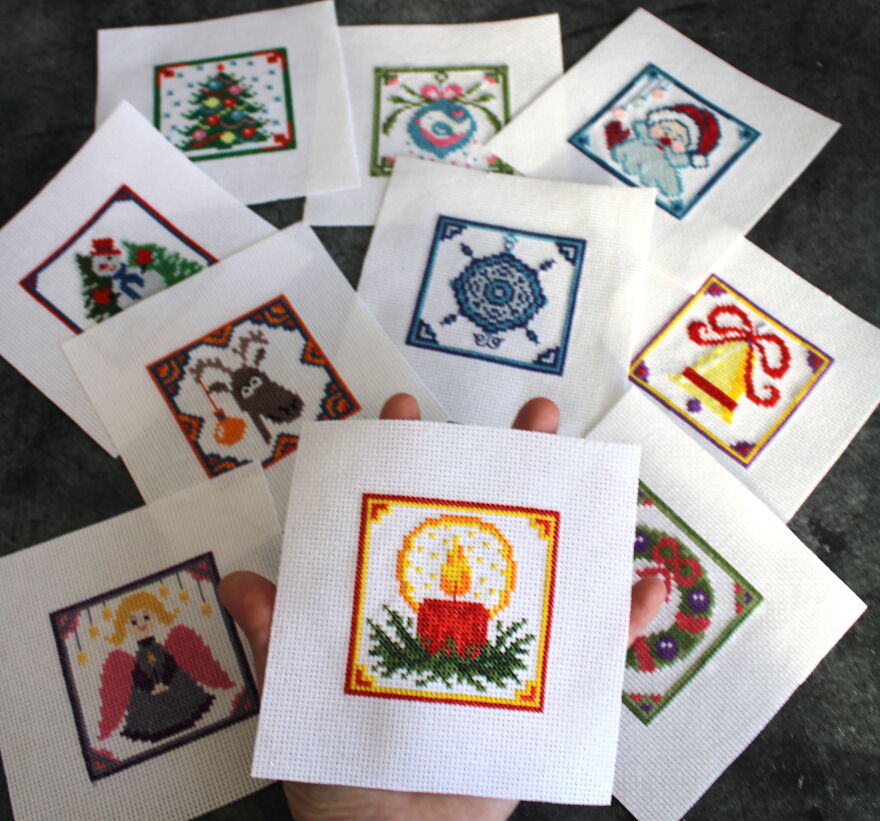 I Create Small And Simple Cross-Stitch Patterns (23 Pics)