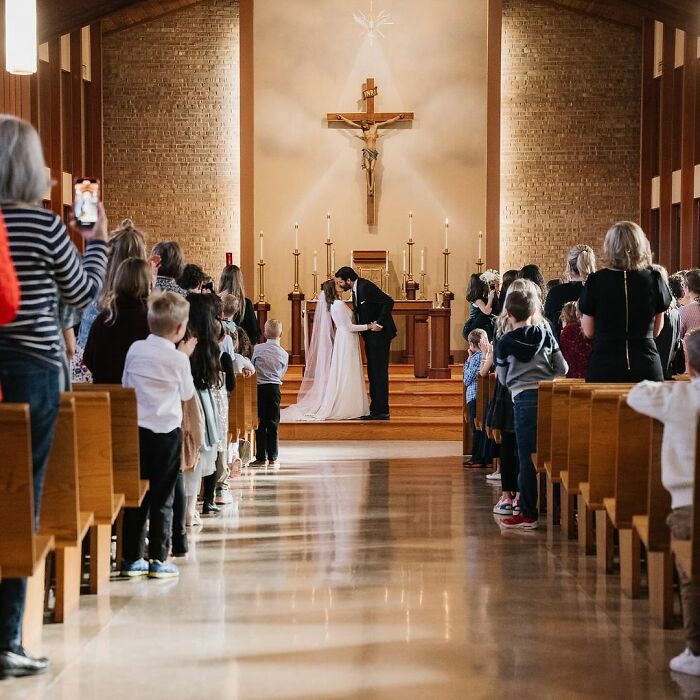 Teacher Goes Viral After Inviting Her Class To Her Wedding