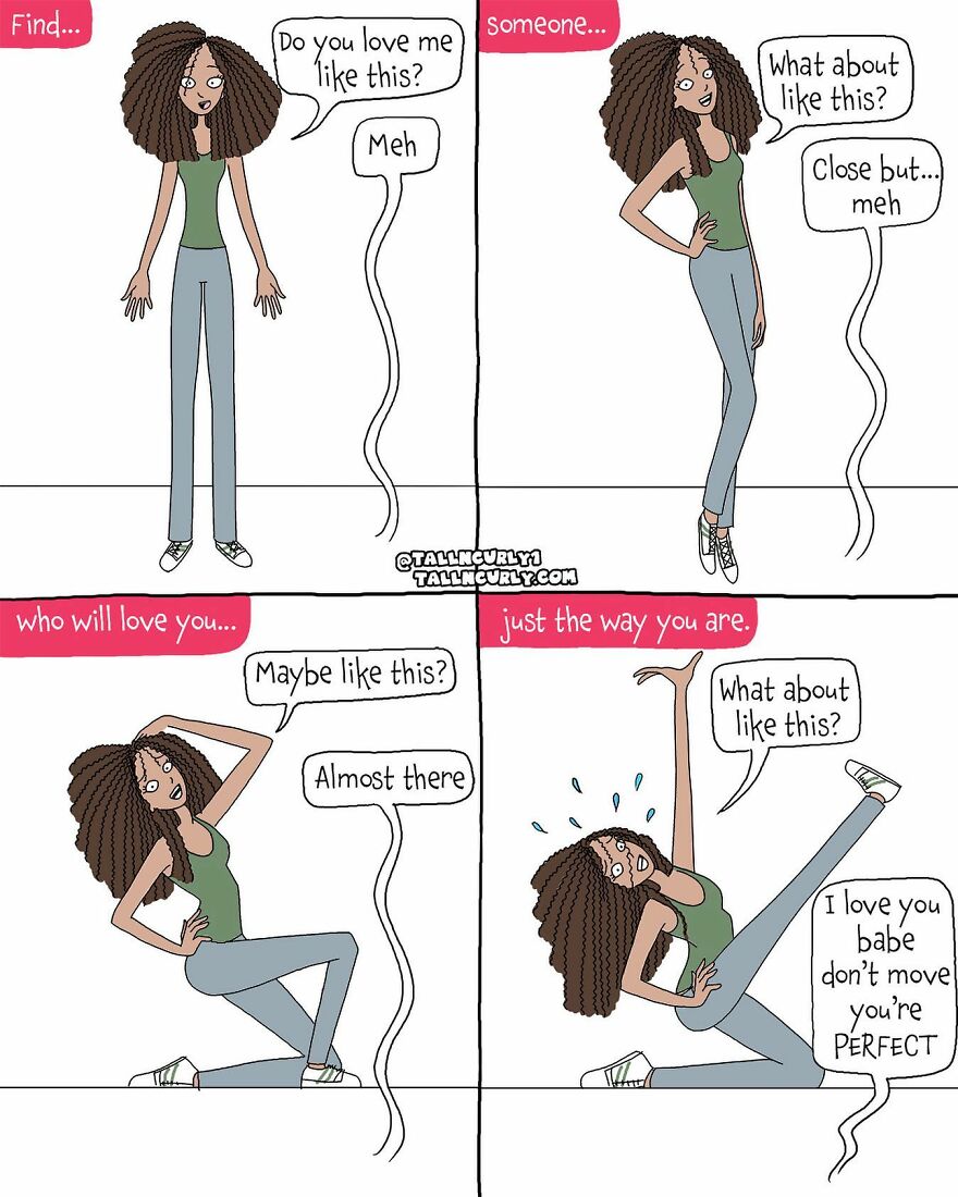 Tall N Curly Comic (New Pics)