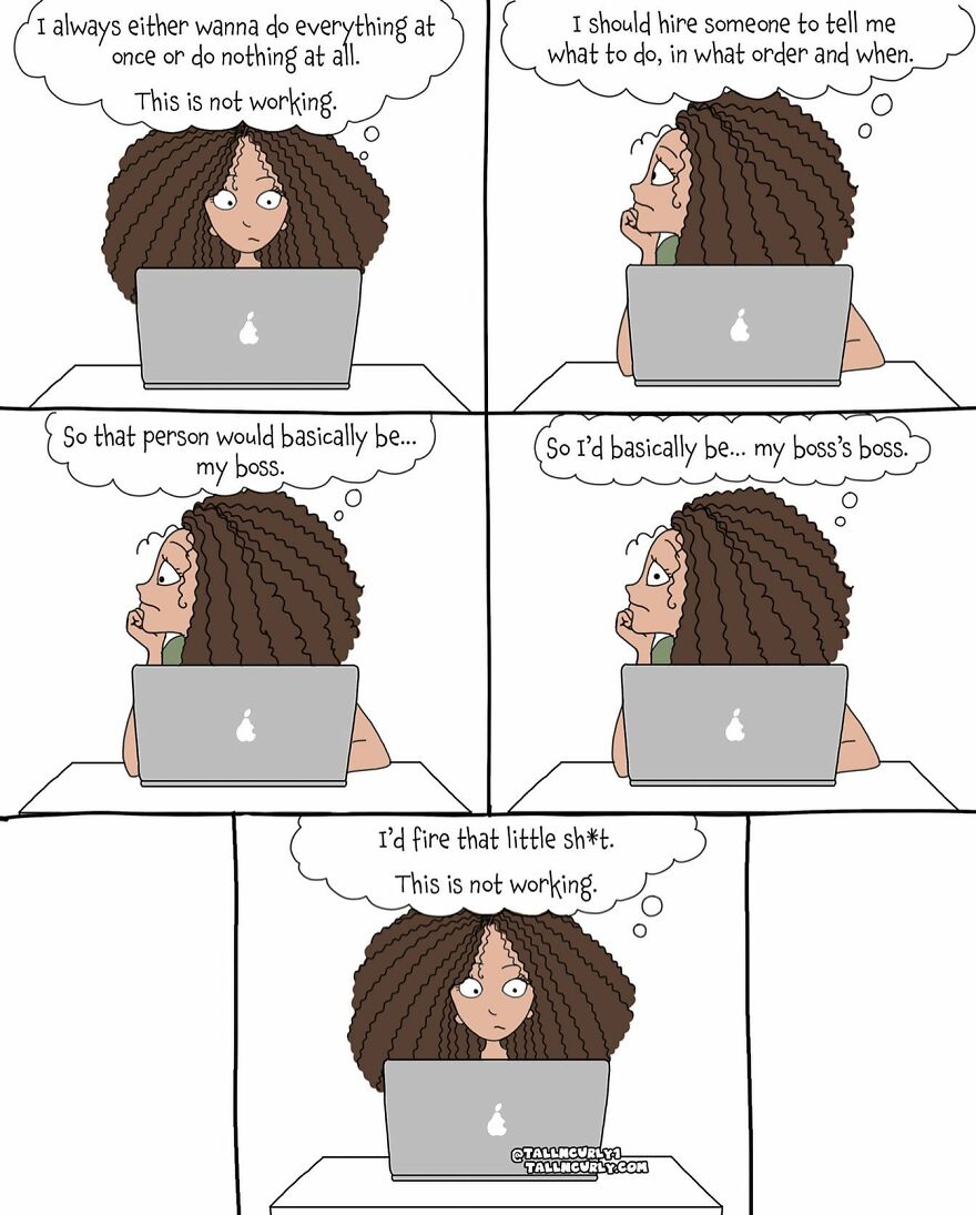 Tall N Curly Comic (New Pics)