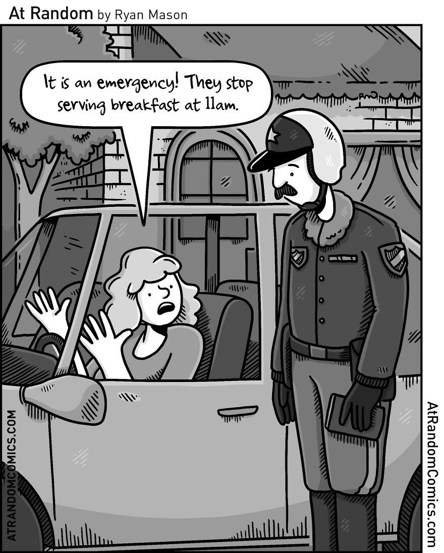 The Funniest Single-Panel Comics By Ryan Mason (New Pics)