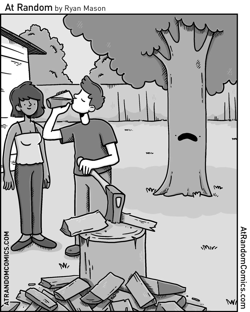 The Funniest Single-Panel Comics By Ryan Mason (New Pics)