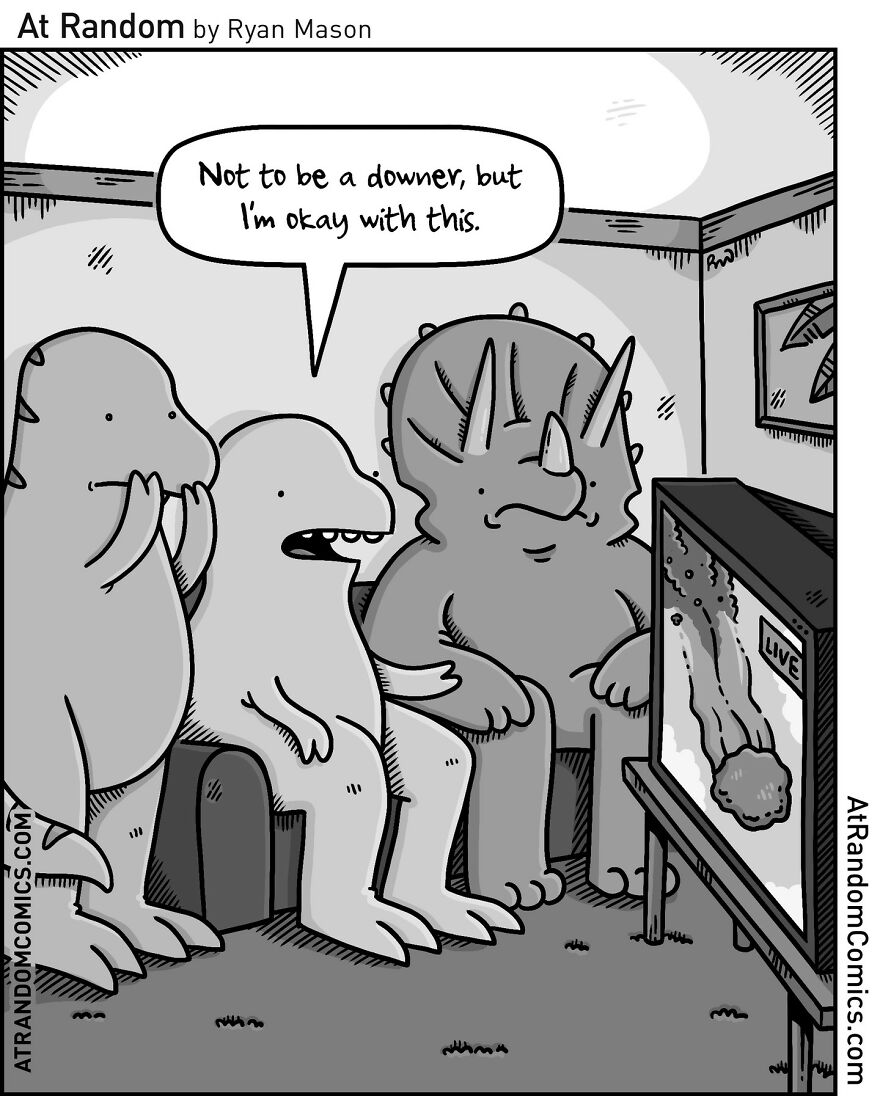 The Funniest Single-Panel Comics By Ryan Mason (New Pics)