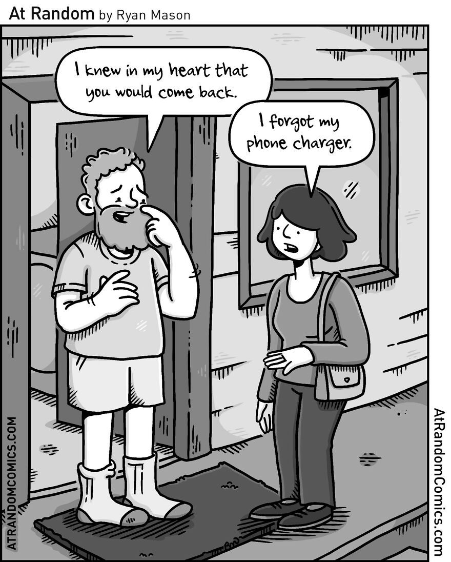 The Funniest Single-Panel Comics By Ryan Mason (New Pics)