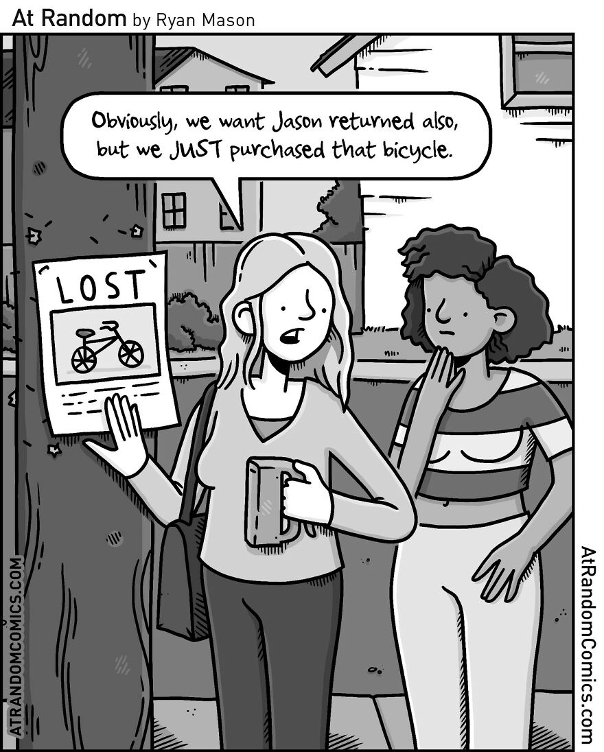 The Funniest Single-Panel Comics By Ryan Mason (New Pics)