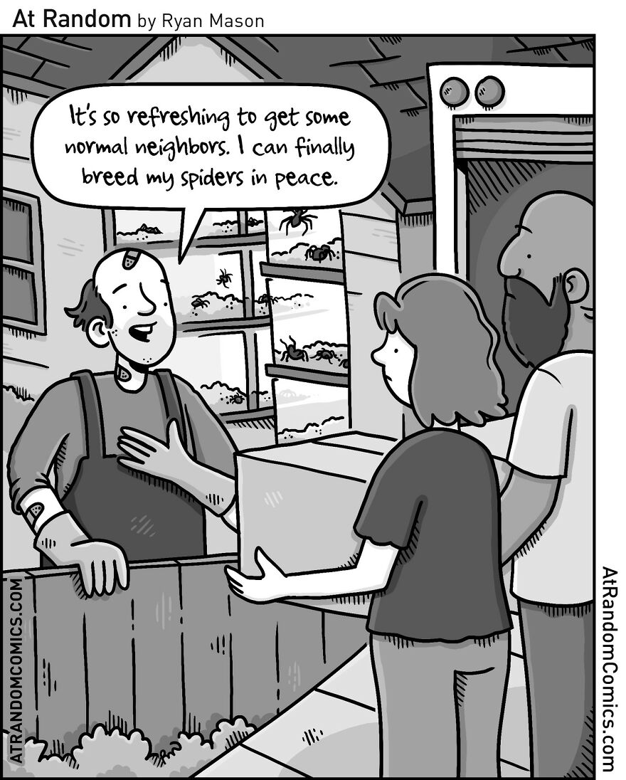 The Funniest Single-Panel Comics By Ryan Mason (New Pics)