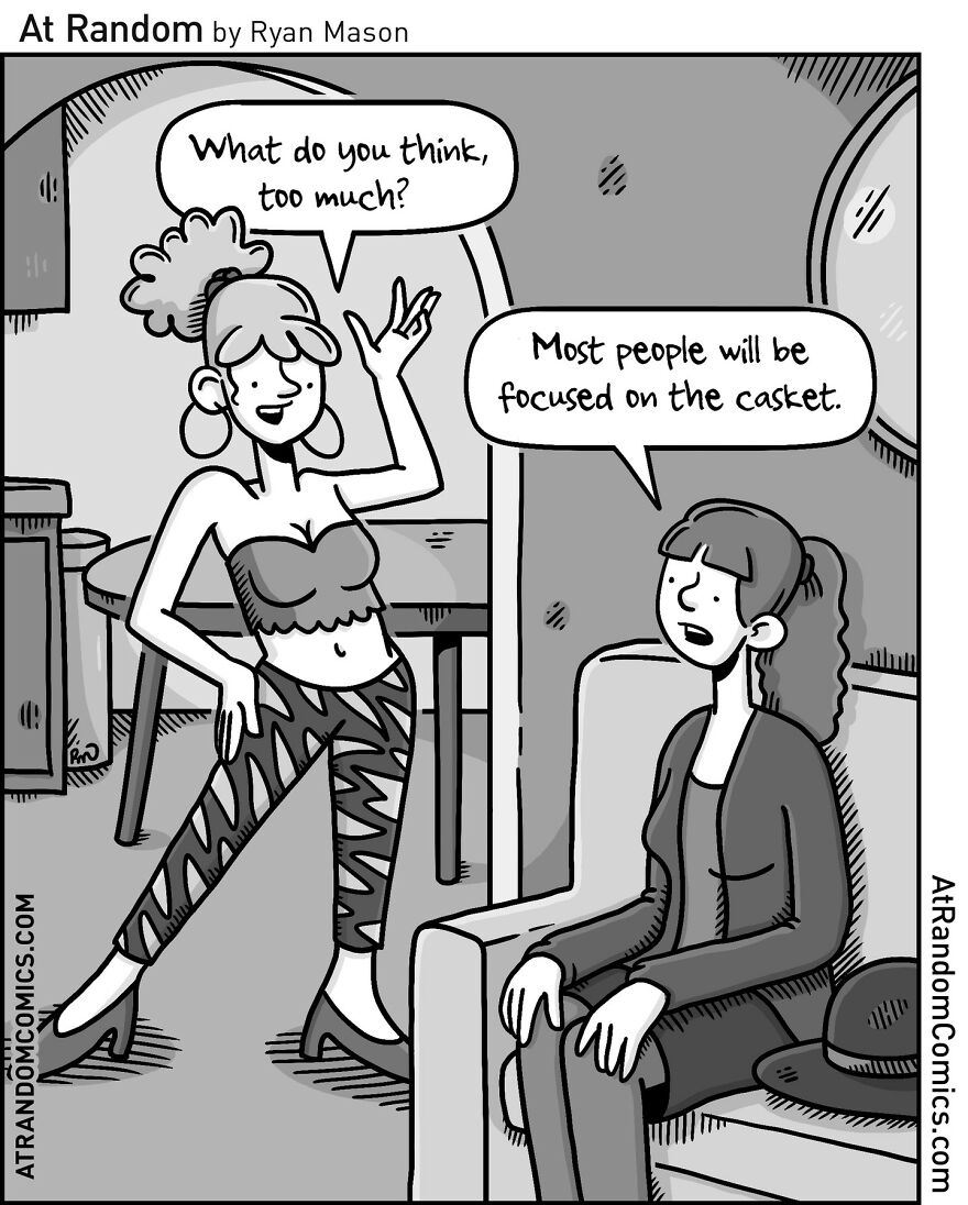 The Funniest Single-Panel Comics By Ryan Mason (New Pics)