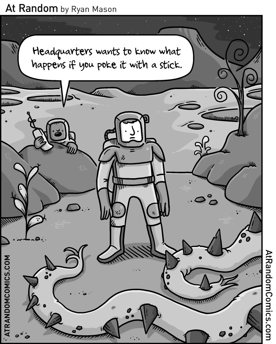 The Funniest Single-Panel Comics By Ryan Mason (New Pics)