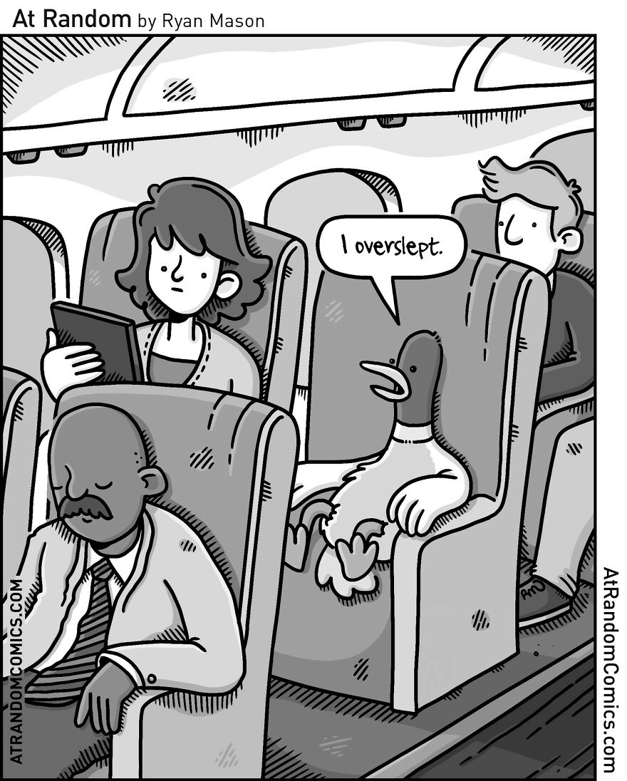 The Funniest Single-Panel Comics By Ryan Mason (New Pics)