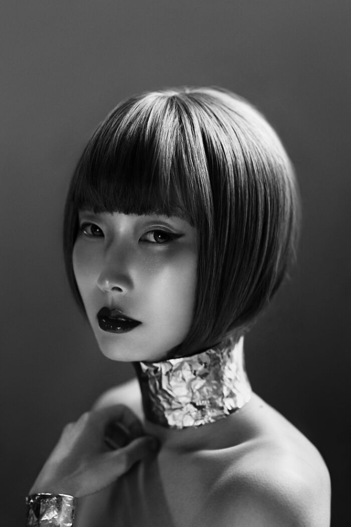 3rd Place In The Fashion/Beauty Category: "A Girl With Tin Foil" By Xiayu(Renee) Li, United States