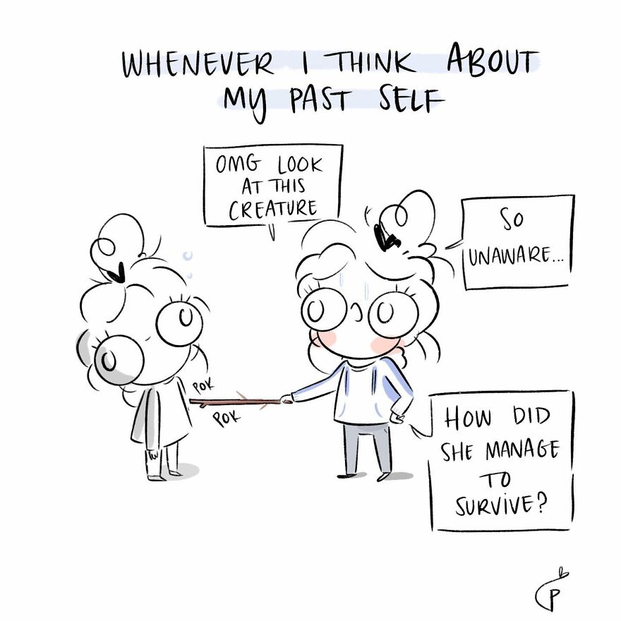 These Illustrations Depict The Temptations Of Being A Girl In Her 20s