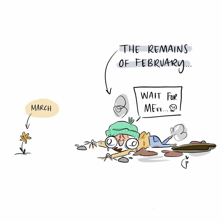 These Illustrations Depict The Temptations Of Being A Girl In Her 20s