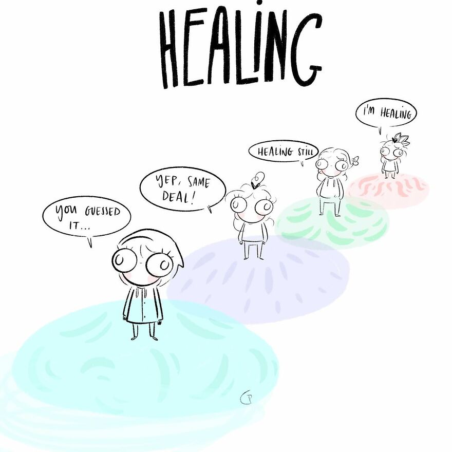 These Illustrations Depict The Temptations Of Being A Girl In Her 20s