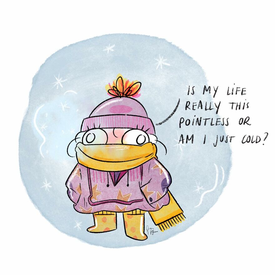 These Illustrations Depict The Temptations Of Being A Girl In Her 20s