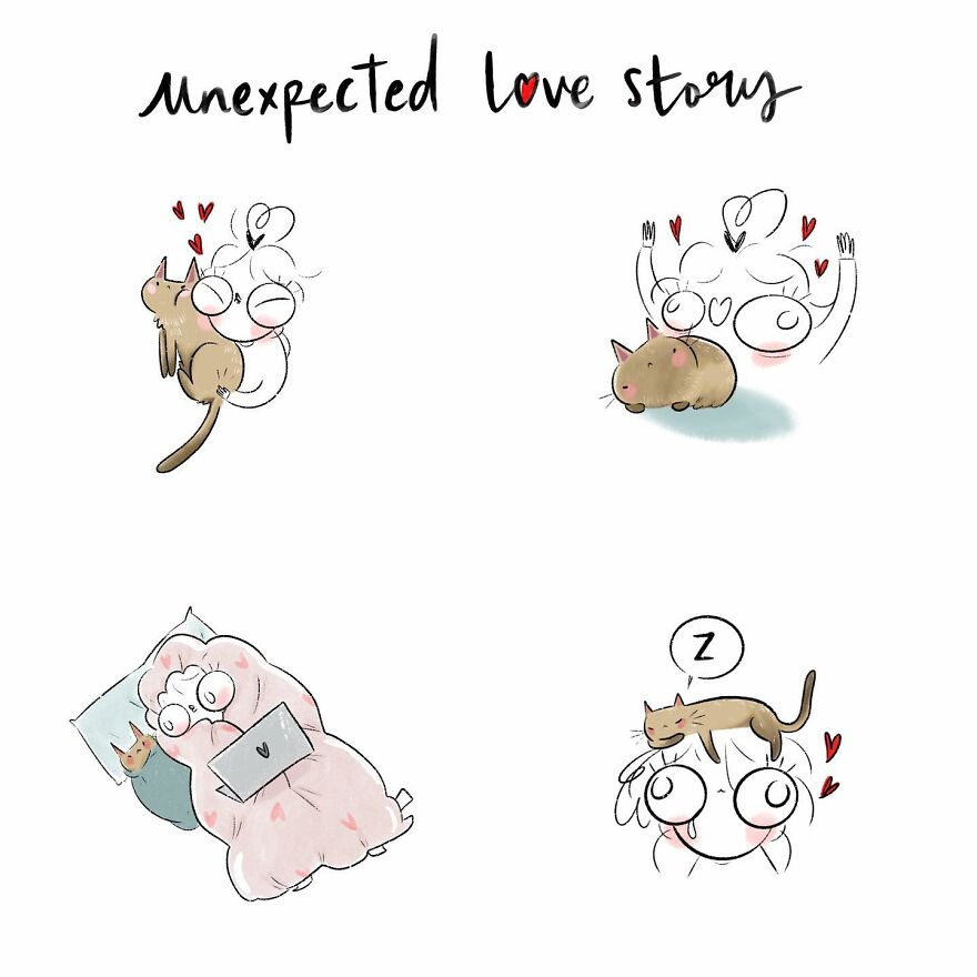 These Illustrations Depict The Temptations Of Being A Girl In Her 20s