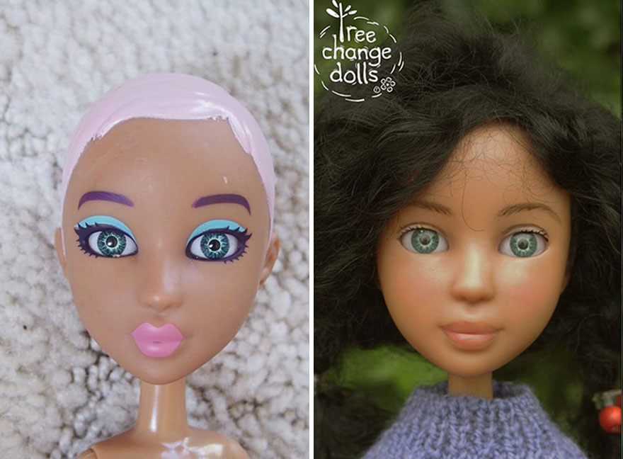 This Artist Transforms Sexualized Children's Dolls Into A More Natural, Childlike Form (New Pics)