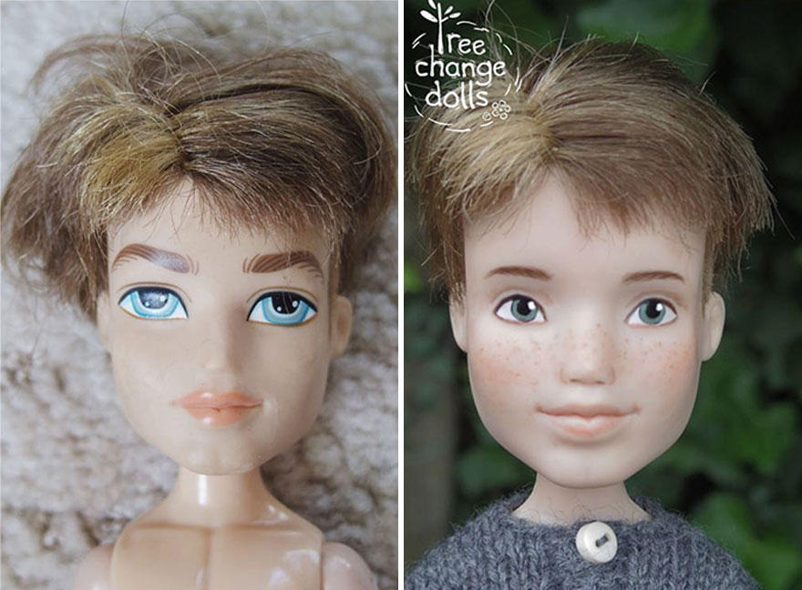 This Artist Transforms Sexualized Children's Dolls Into A More Natural, Childlike Form (New Pics)