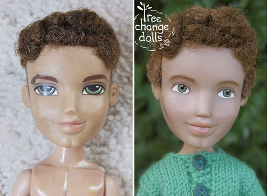 This Artist Transforms Sexualized Children's Dolls Into A More Natural, Childlike Form (New Pics)