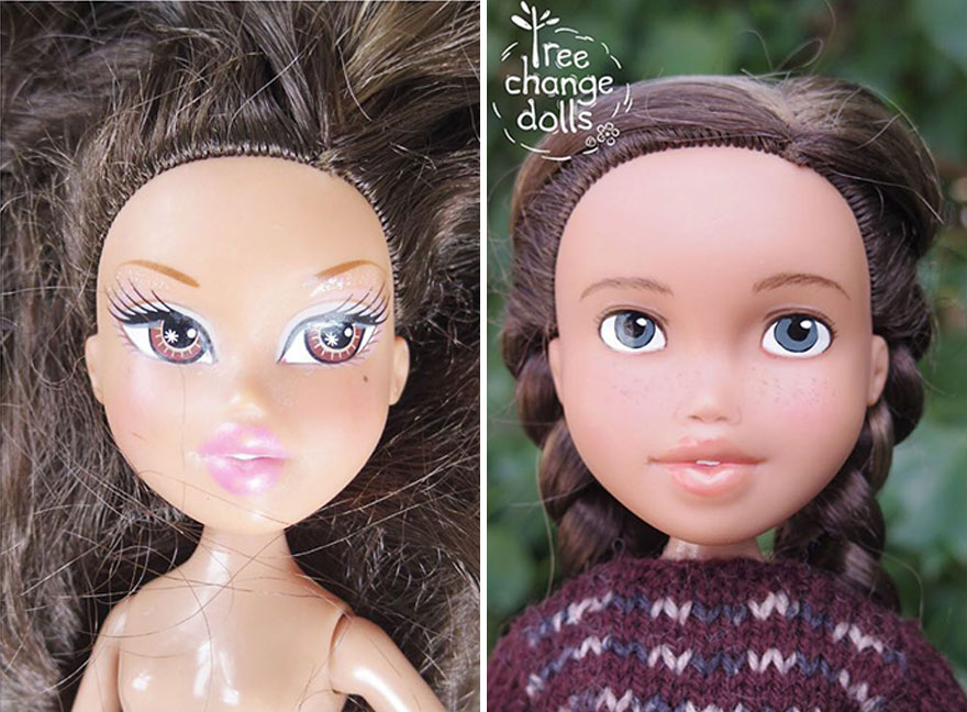 This Artist Transforms Sexualized Children's Dolls Into A More Natural, Childlike Form (New Pics)