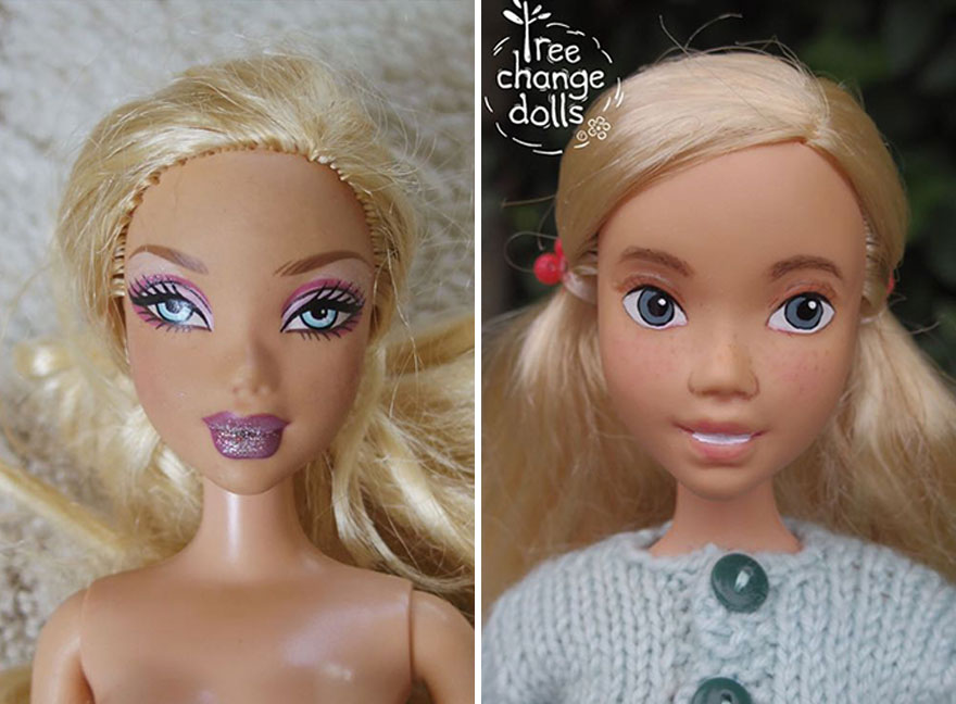 This Artist Transforms Sexualized Children's Dolls Into A More Natural, Childlike Form (New Pics)