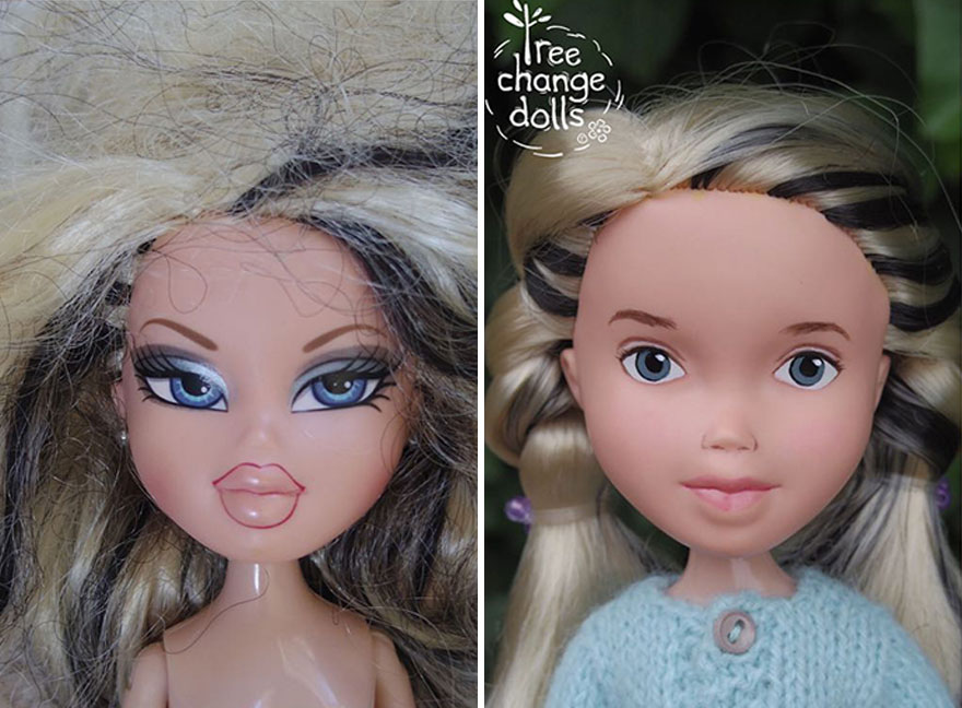 This Artist Transforms Sexualized Children's Dolls Into A More Natural, Childlike Form (New Pics)