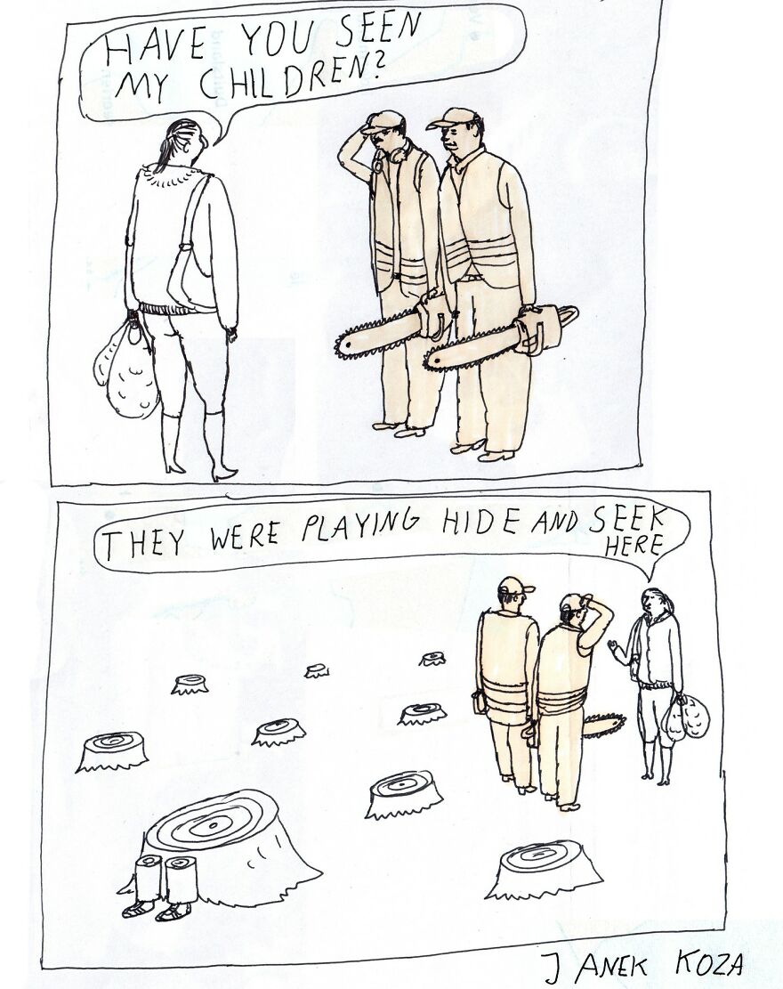 Ugly Art For Ugly Times: Bizarre Cartoons By Janek Koza (New Pics)