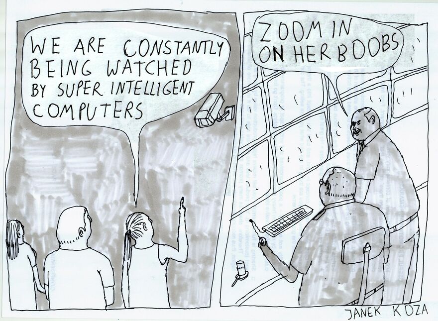 Ugly Art For Ugly Times: Bizarre Cartoons By Janek Koza (New Pics)