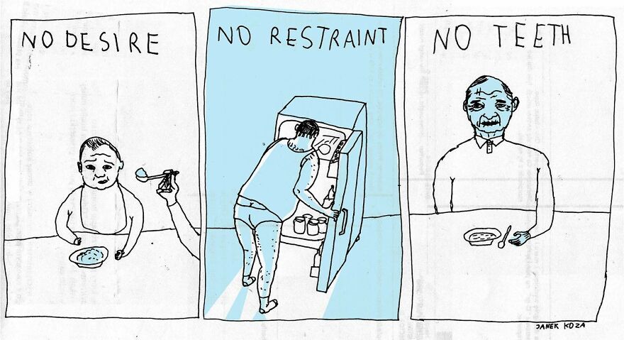 Ugly Art For Ugly Times: Bizarre Cartoons By Janek Koza (New Pics)