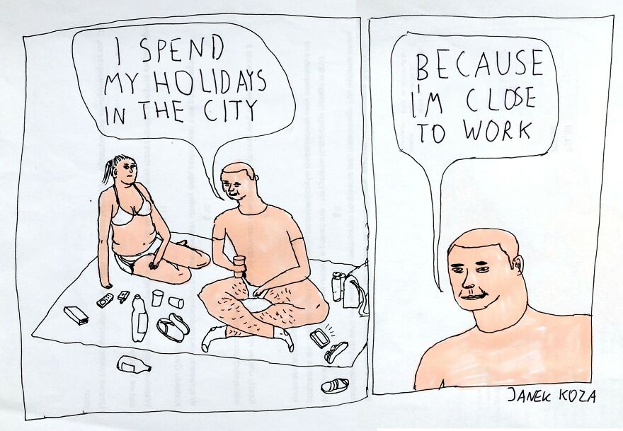 Ugly Art For Ugly Times: Bizarre Cartoons By Janek Koza (New Pics)