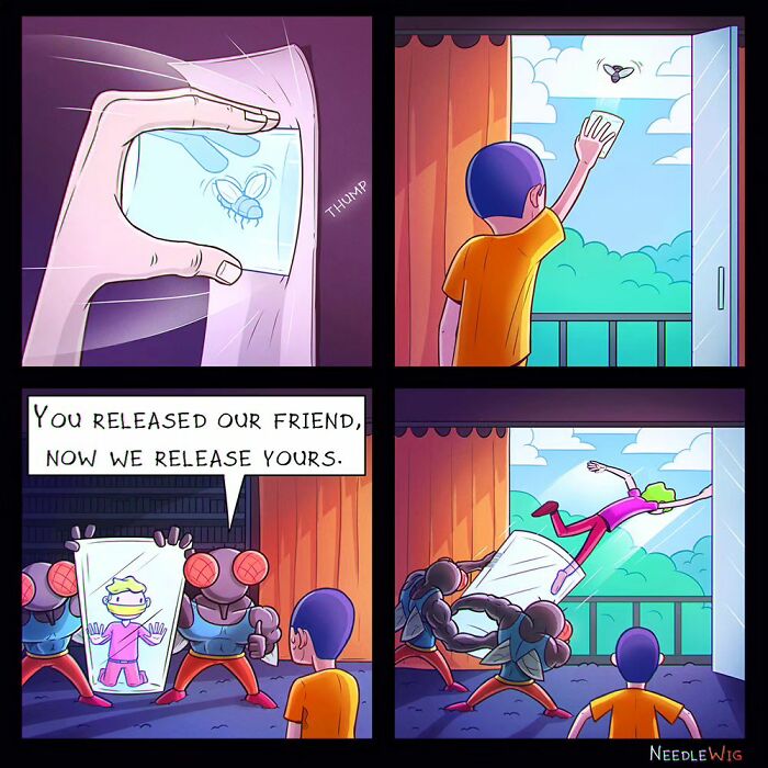 Comic With Unexpected Twists By Needle Wig